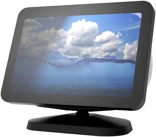Розумна підставка для дисплея Lutree для Echo Show 8 3-го покоління, регульована алюмінієва домашня підставка на 360° - фото 5