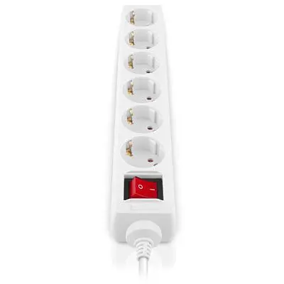 Мережевий фільтр живлення REAL-EL RS-6 Protect M 3m, white (EL122300033) - фото 4