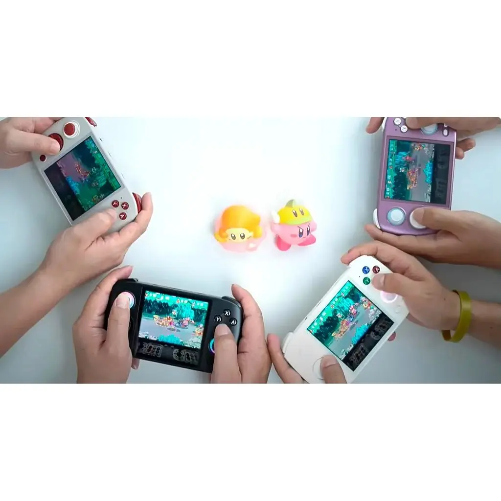 Ретро ігрова приставка Anbernic RG Cube 128GB Beige/White [109010] - фото 6