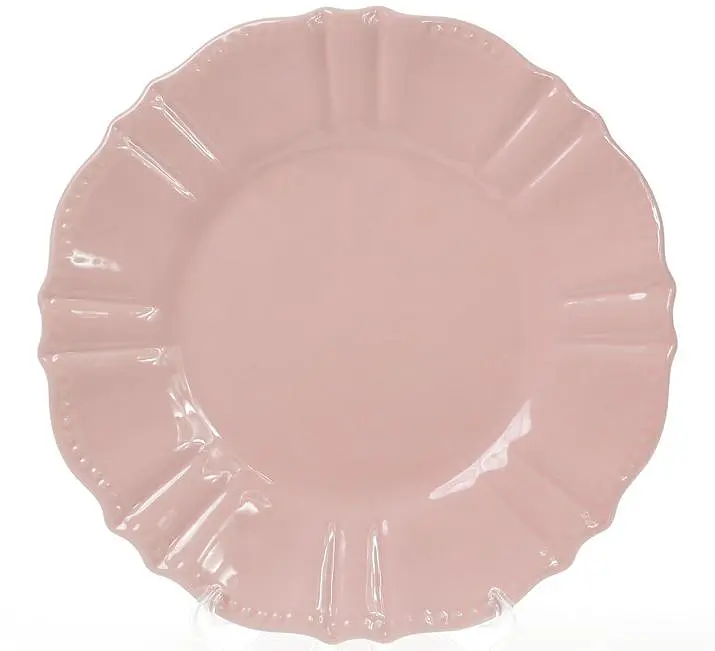 Набір 6 десертних тарілок Leeds Ceramics SUN, кам'яна кераміка BonaDi Ø20х2 см kuh0007029