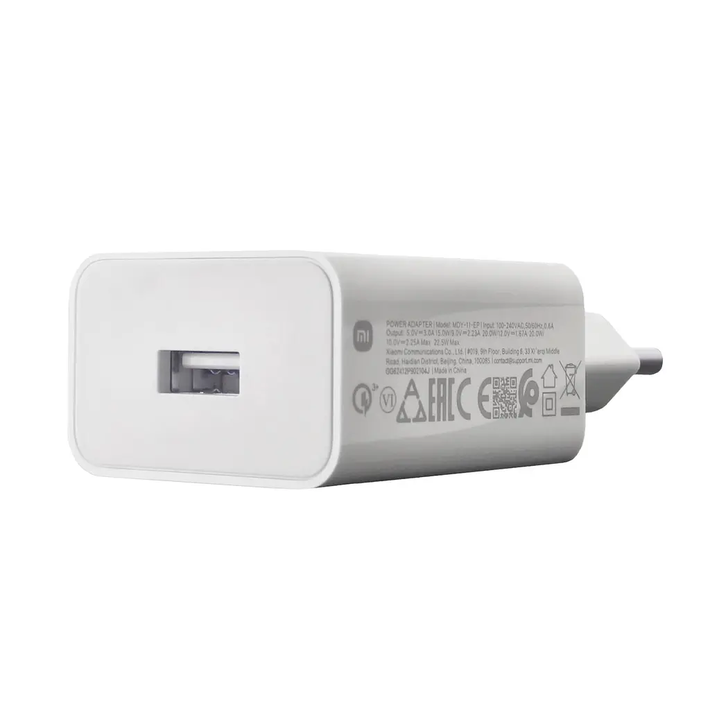 Зарядний адаптер - блок живлення Xiaomi Charger Without Cable 22.5W Power Delivery (BHR7757EU) - фото 5