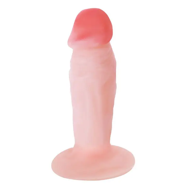 Анальна пробка Baile Little Stud Penis Butt Plug, 10 см, рожевий - фото 5