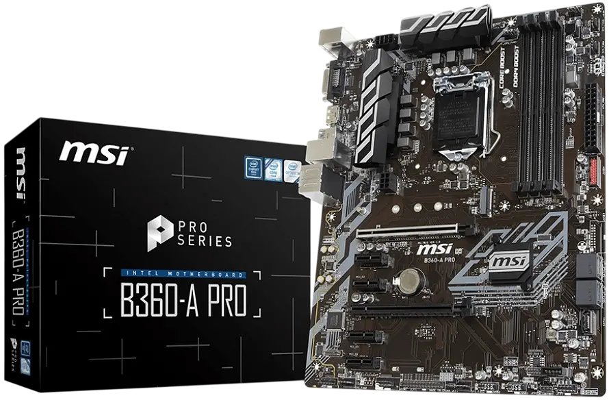 Материнська плата MSI B360 A-Pro LGA 1151v2 (B360-A PRO) Б/В - фото 4