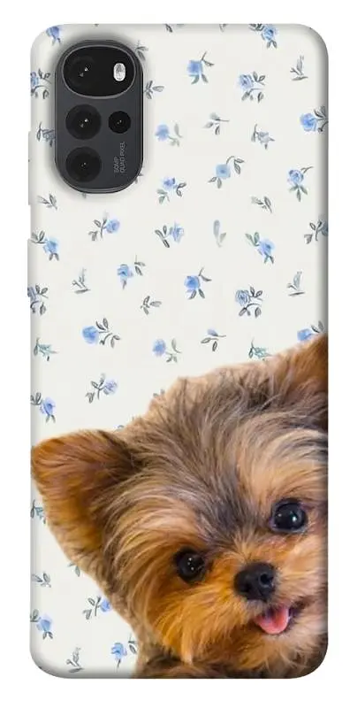 TPU чохол Demsky Cute Yorkie для Motorola Moto G22