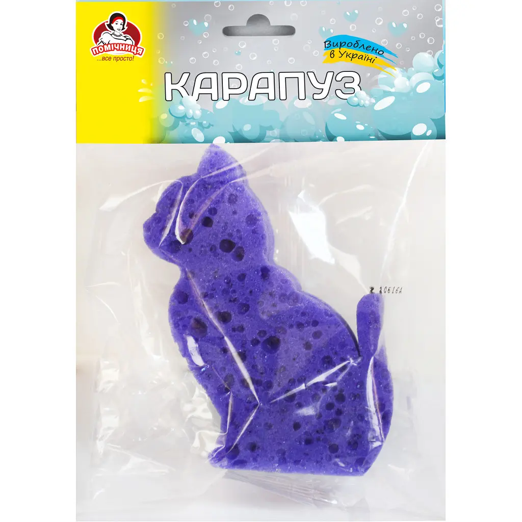 Губка для купання Помічниця Карапуз В асортименті (4820164965221) - фото 4