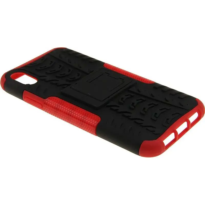 Чохол-накладка Toto Dazzle Kickstand 2 in 1 Case Apple iPhone XR Red - фото 7