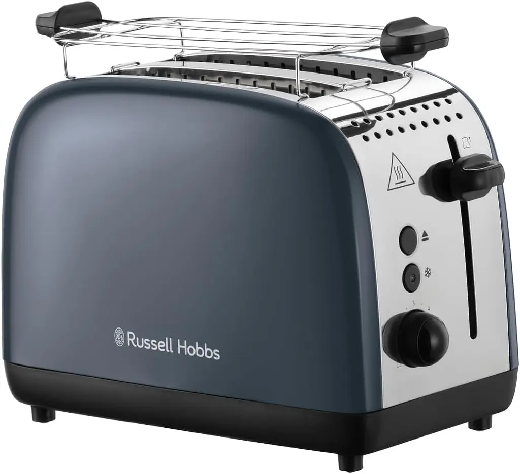 Тостер Colours Plus 1600Вт, подогрев, размораживание, металл., серый Russell Hobbs kuh0014905 - фото 2
