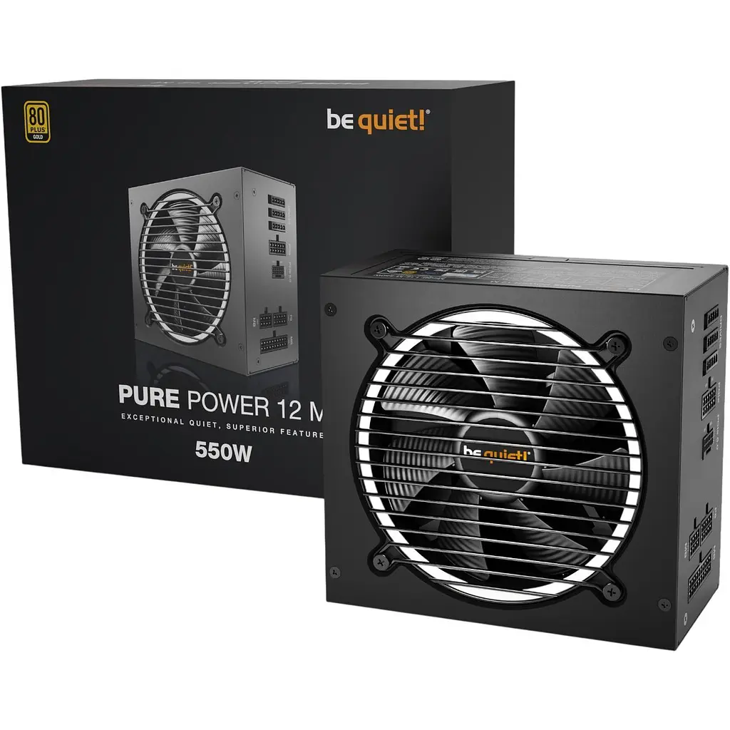 Блок живлення be quiet! Pure Power 12 M 550W [BN341] [145835] - фото 5