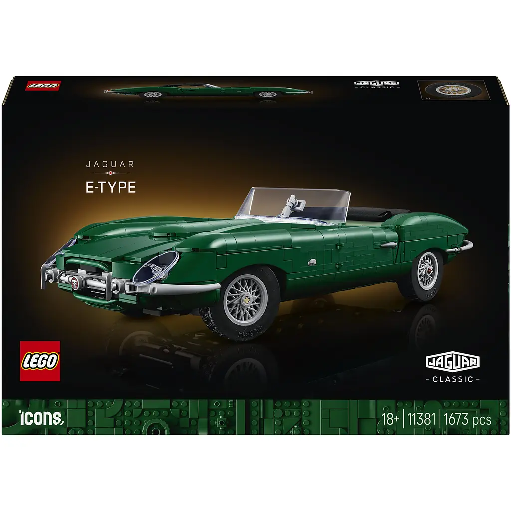 Конструктор LEGO Icons Jaguar E-Type (11381)