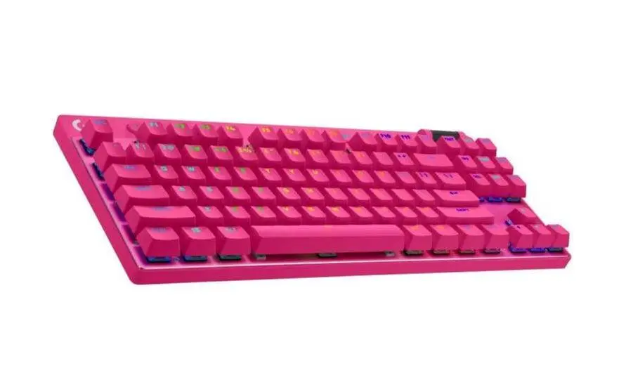Игровая клавиатура Logitech G Pro X TKL Lightspeed Tactile Magenta (920-012159) - фото 2