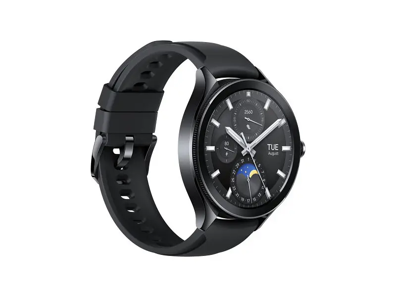 Смарт-годинник Xiaomi Watch 2 Pro Bluetooth Black Case with Black Fluororubber Strap (BHR7211GL) - фото 2