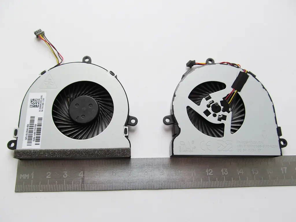Вентилятор для ноутбука HP 250 G4, HP 250 G5, HP 250 G6 (813946-001), DC (5V, 0.5A), 4pin - фото 5