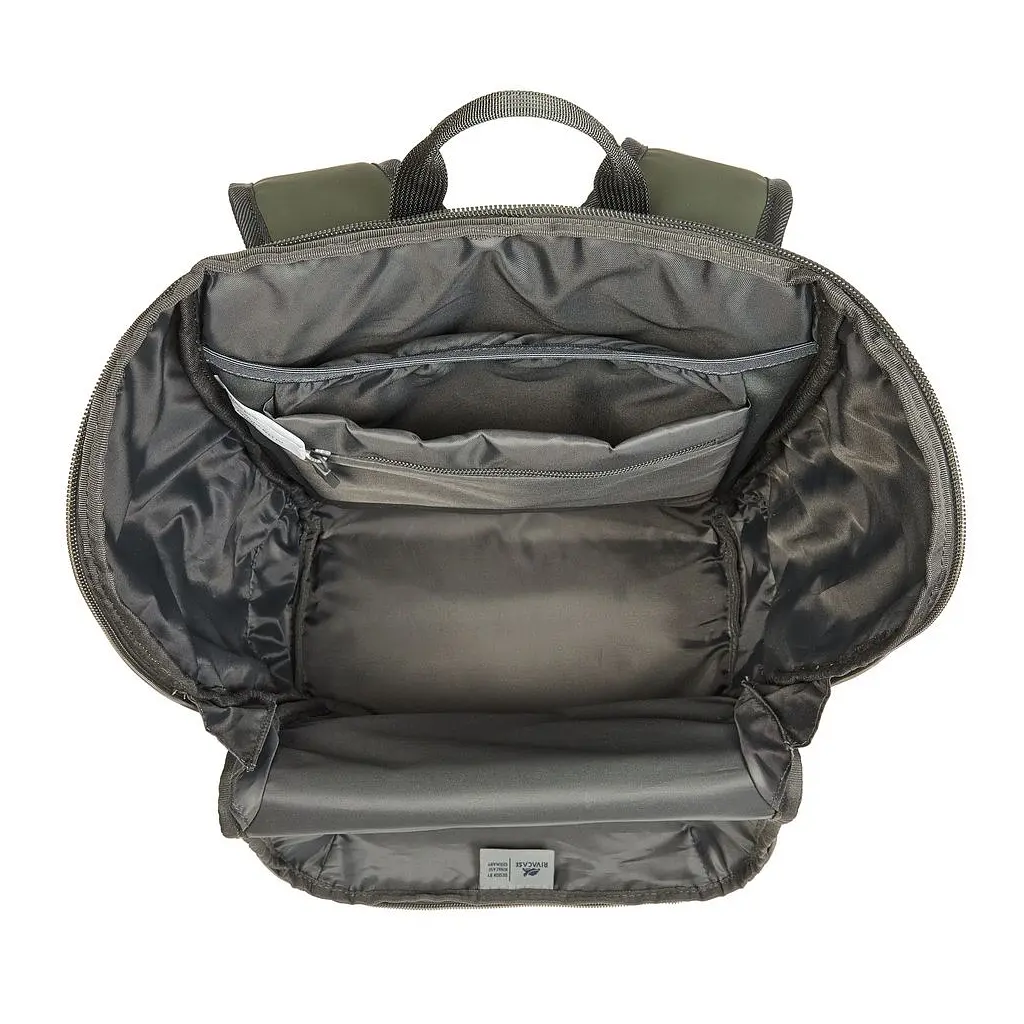 Рюкзак для ноутбука RivaCase 15.6" 7856 Eden, Olive green, 20L (7856Olivegreen) - фото 6
