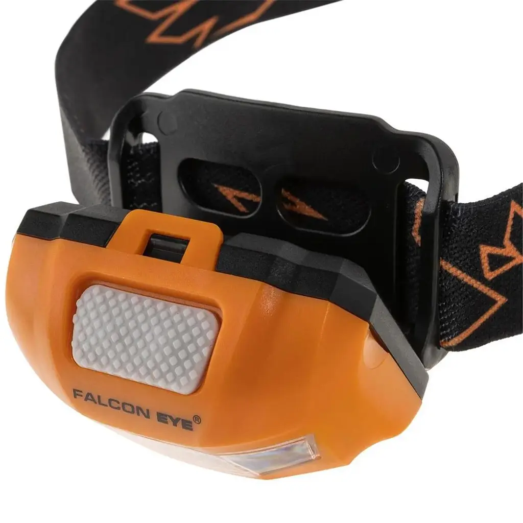 Ліхтар налобний Falcon Eye Orion (160 Lm) Cool White/Red/Green LED Orange (FHL0014) - фото 4