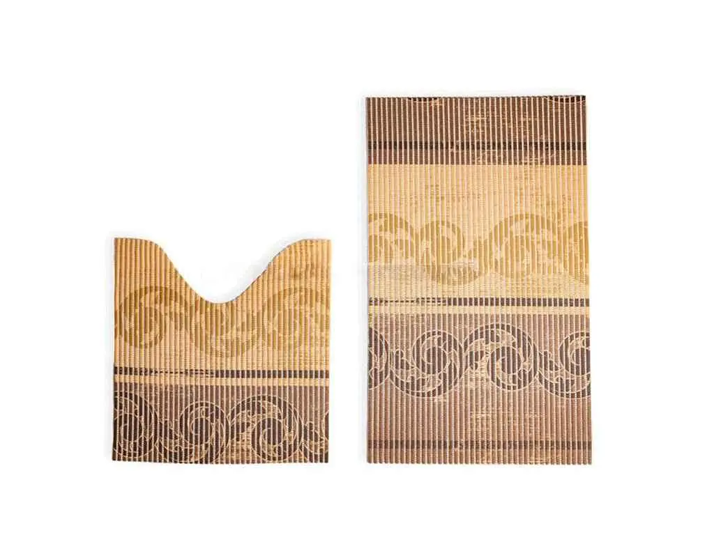 Набір килимків аквамат 80×48/48×48см ASSORTI бежевий Dariana (арт. 977875)