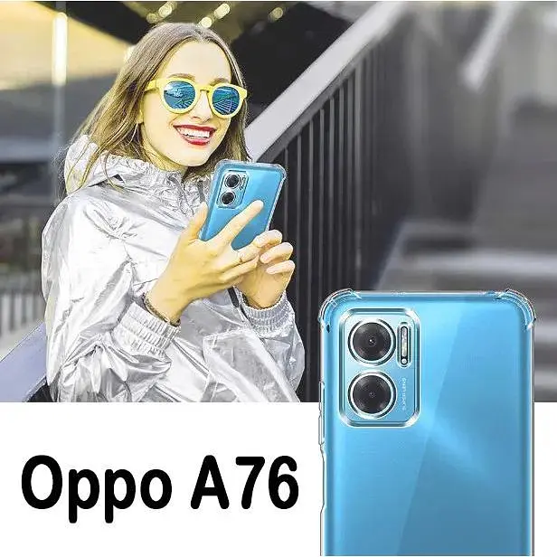 Панель BeCover Anti-Shock для Oppo A76 / Oppo A96 Clear (707887) - фото 2