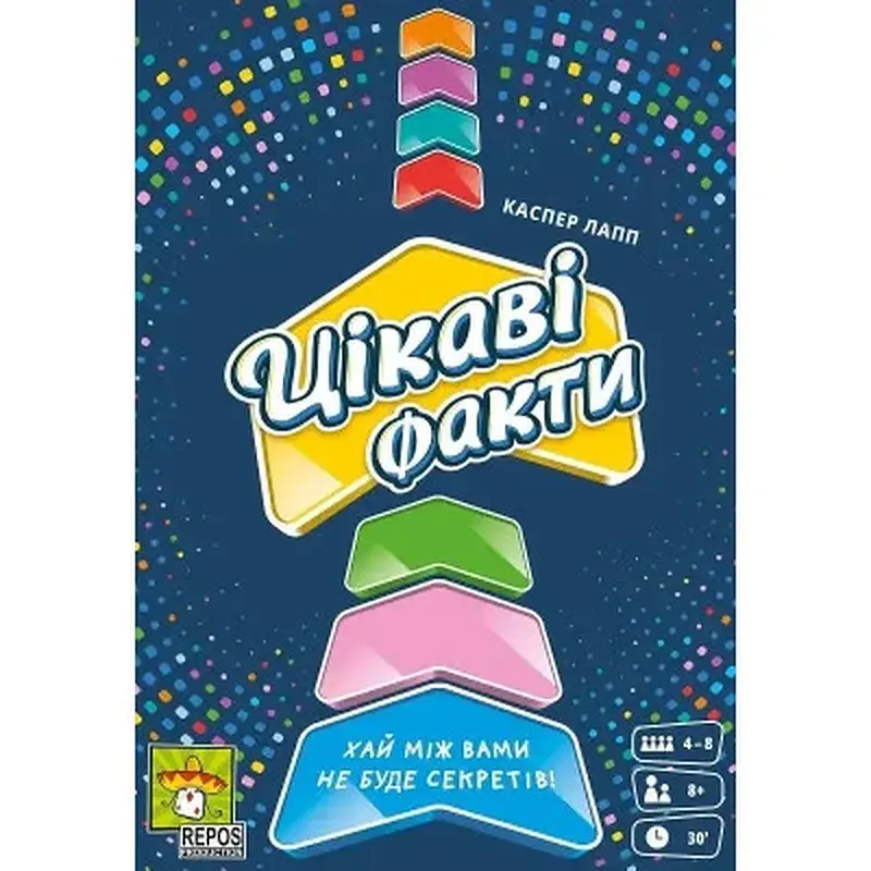 Настільна гра Lord of Boards Цікаві факти (Fun Facts) (LOB2323UA) - фото 3