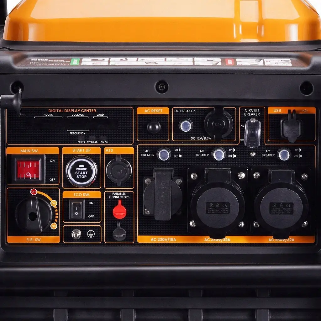 Инверторный бензиновый генератор MaXpeedingRODS MXR9000 [127713] - фото 4