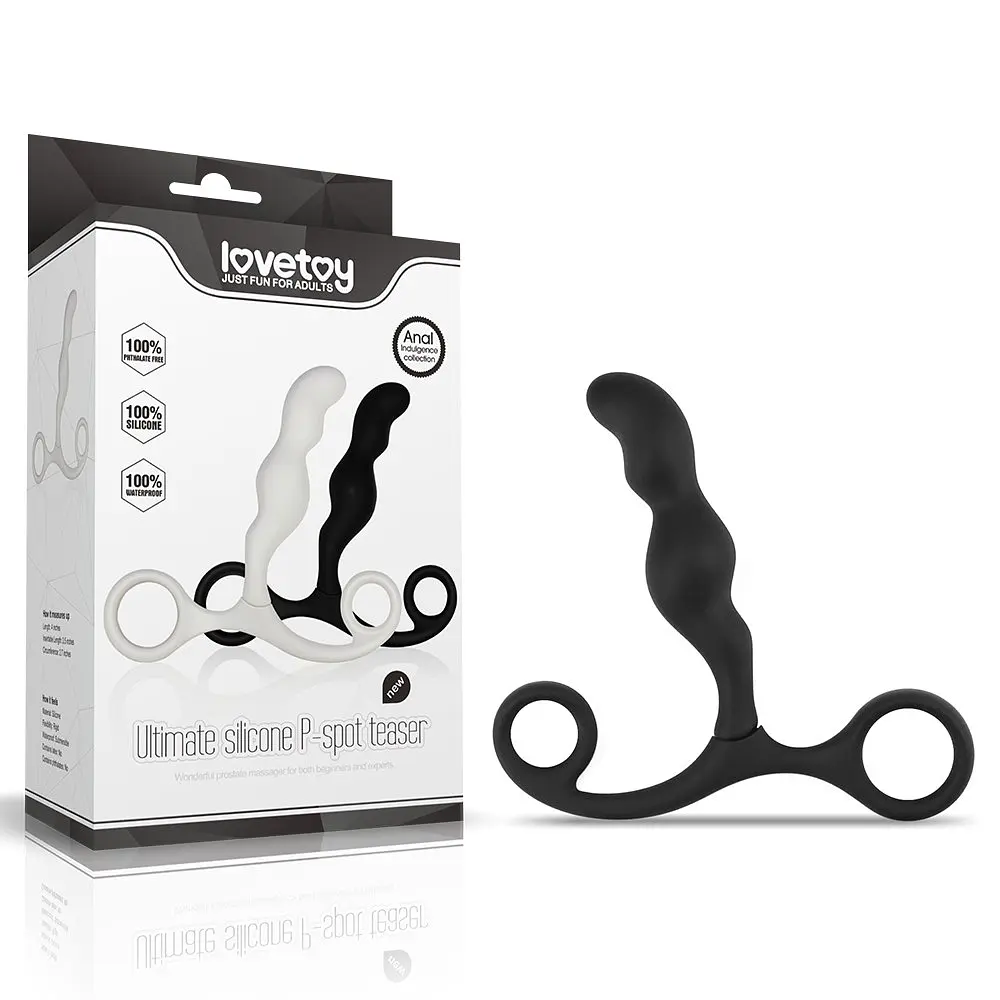 Стимулятор простати LoveToy Ultimate Silicone P Spot Teaser, 11 см чорний - фото 10