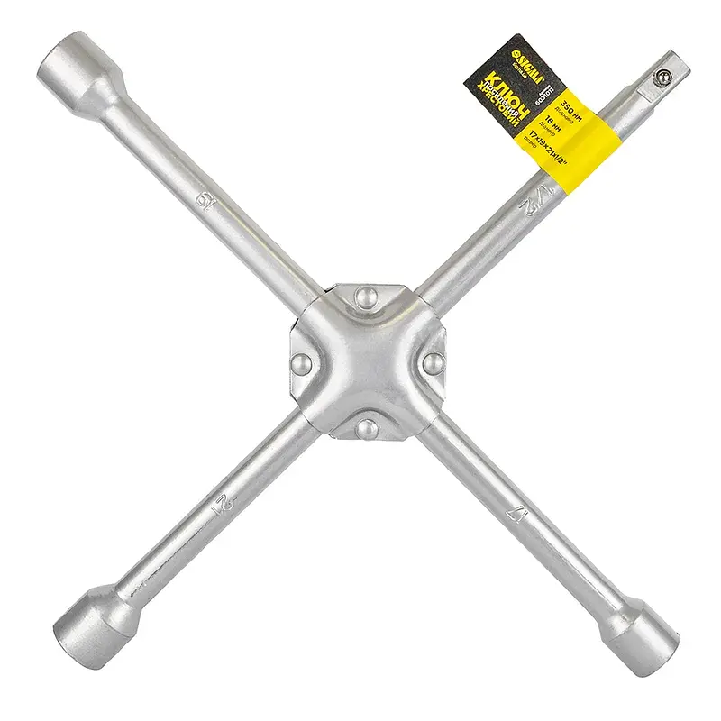 Ключ Sigma хрестовий 17x19x21x1/2" (посилений 16мм) (6031011)