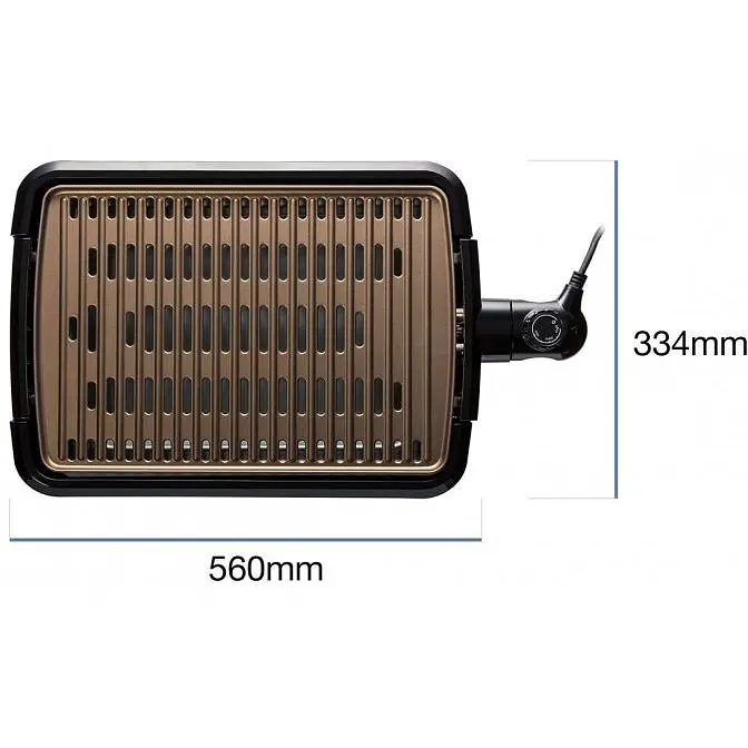 Гриль George Foreman Smokeless BBQ Grill барбекю 1606 Вт чорний (25850-56) - фото 3