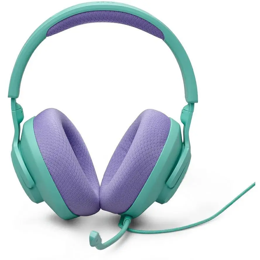 Навушники JBL Quantum 100M2 Cyan (JBLQTUM100M2CYN) - фото 2
