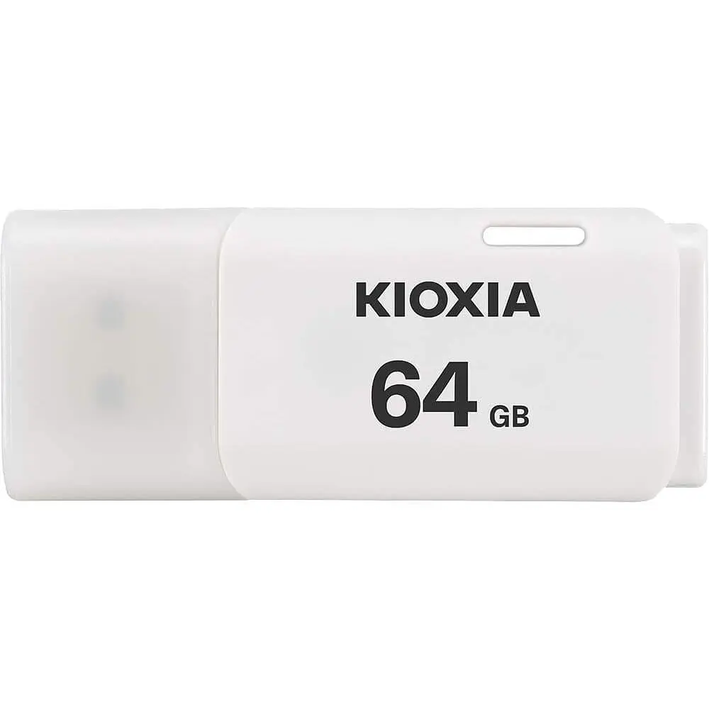 Флеш-накопичувач Kioxia USB 64GB TransMemory U202 White (LU202W064GG4)