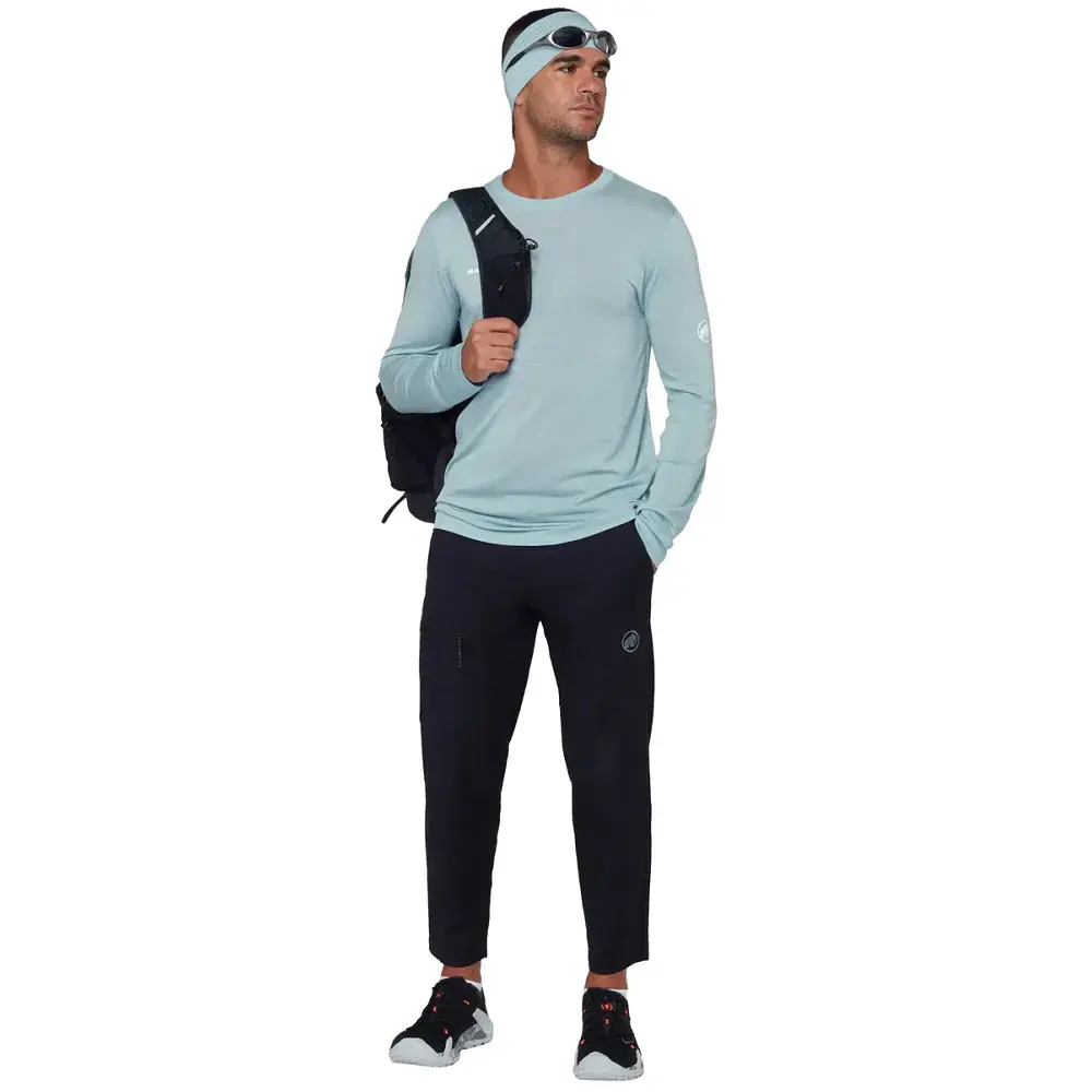Лонгслів Mammut Tree Wool FL Longsleeve M M nebla - фото 5