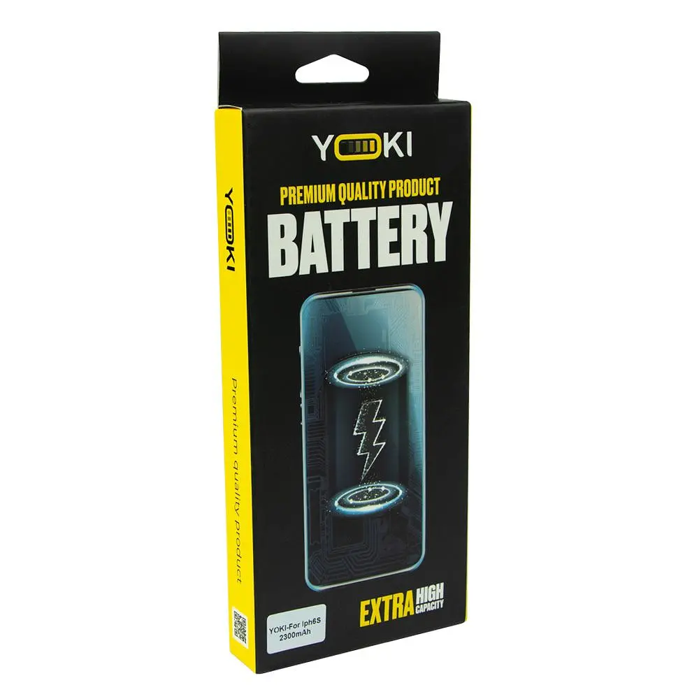 Акумулятор високої ємкості Premium якість Yoki для Apple iPhone 6S Extra 2300 mAh - фото 2