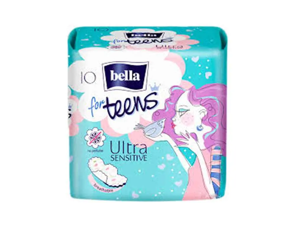 Прокладки гігієнічні BELLA 10 шт 4 краплі Ultra Sensitive extra soft