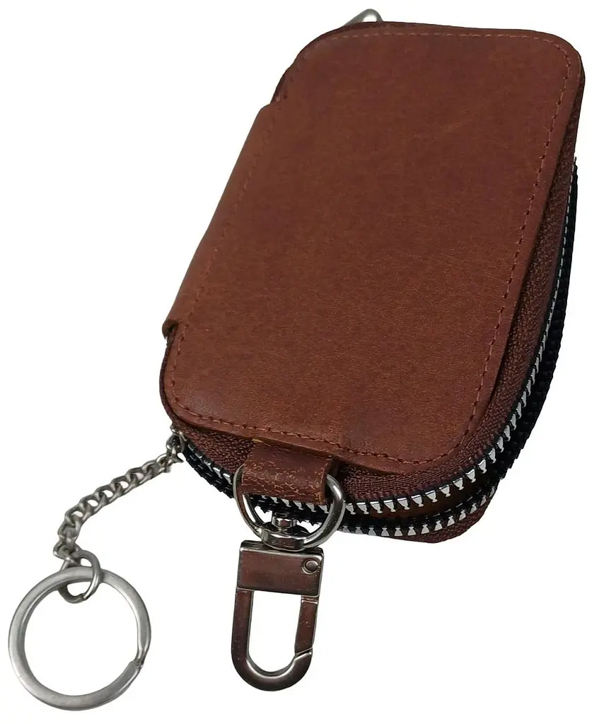 Ключниця Luxury Key Case натуральна шкіра Коричнева - фото 5