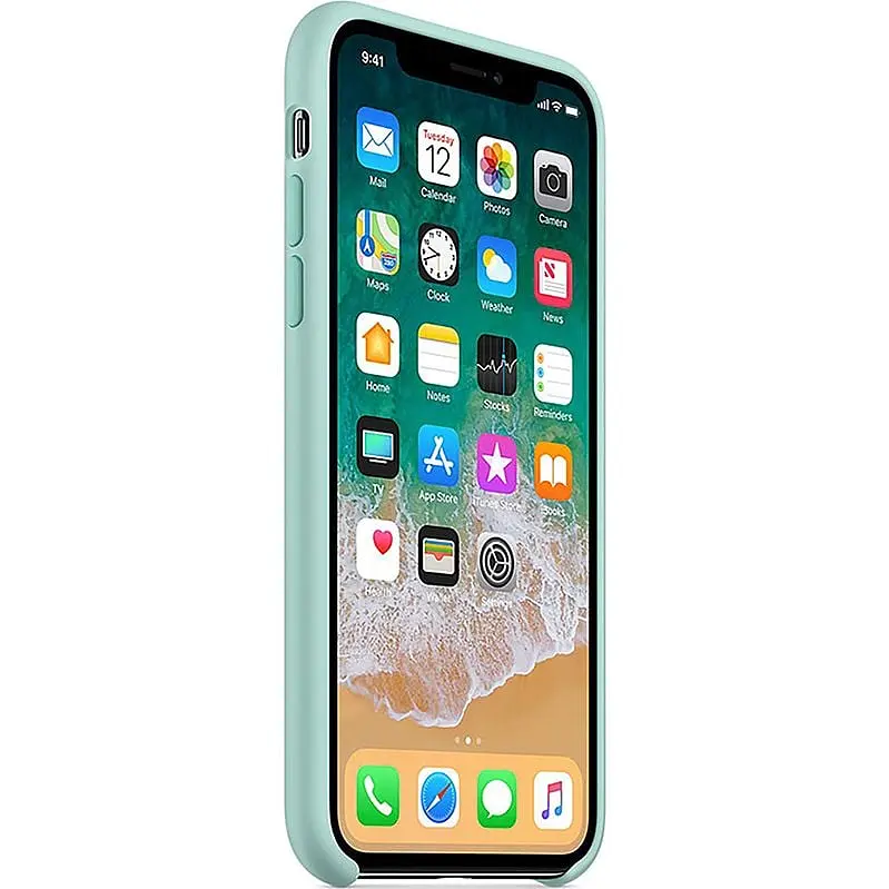 Чохол-накладка Toto Silicone Case Apple iPhone XS Max Light Blue - фото 2