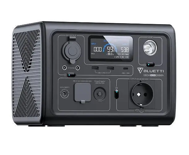 Портативна зарядна станція BLUETTI EB3A 600W - фото 3