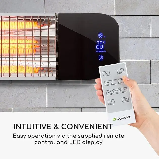 Інфрачервоний обігрівач Blumfeldt Smartwave (10034762) - фото 7