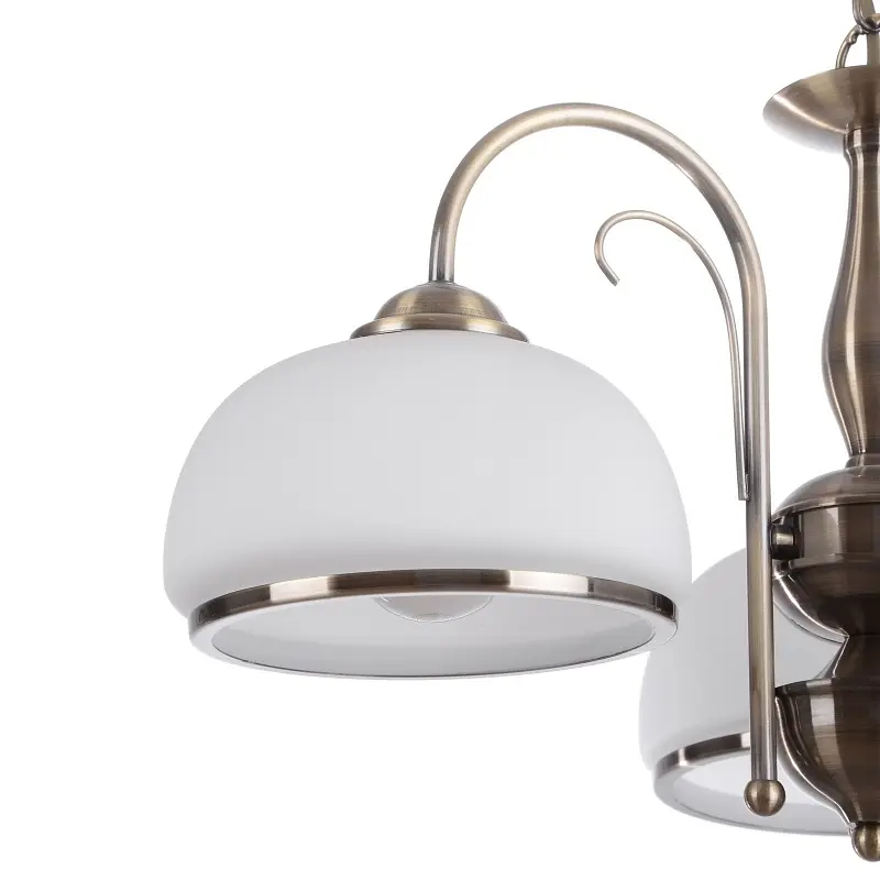 Люстра підвісна Brille класична E27 60W BZ (LK-163S/3) - фото 2