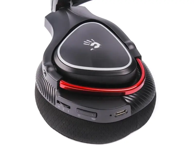 Комп'ютерна гарнітура A4Tech Bloody MR710 Black - фото 4