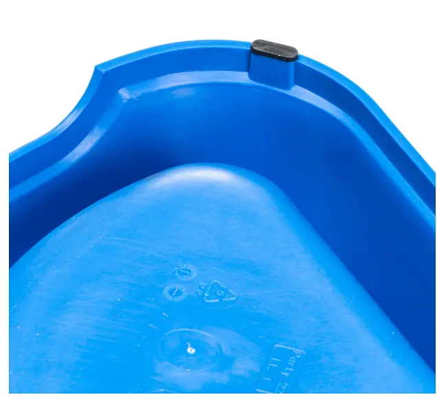 Миска для собак та котів Ferplast Party 20 кутова пластикова синя 24x21x7 см 500 мл 71120099 - фото 5
