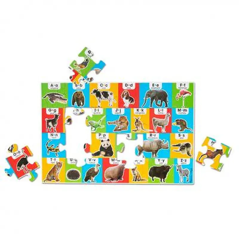 Пазл Melissa&Doug Мега "Алфавіт Тварини", 24 елемента (MD31001) - фото 2