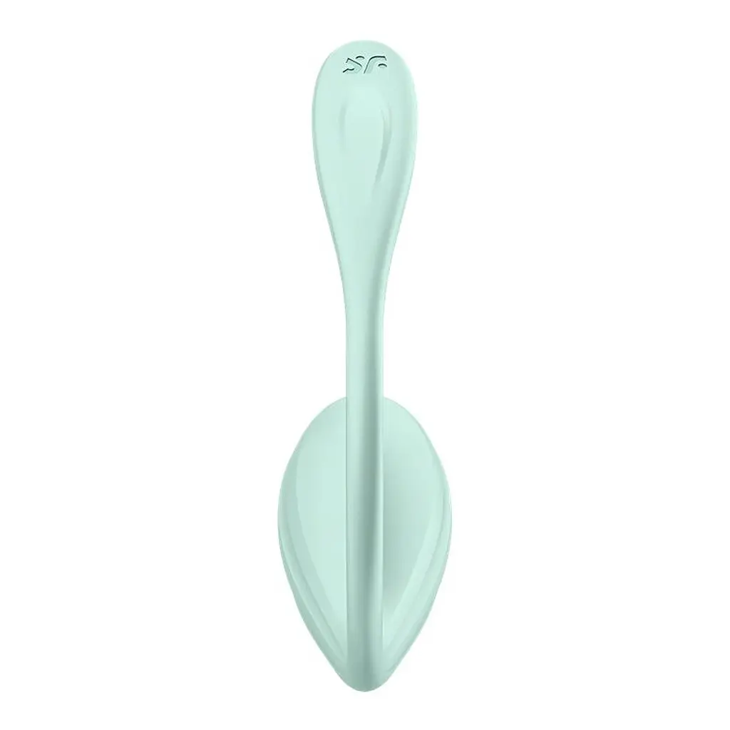 Віброяйце Satisfyer Smooth Petal м'ятний - фото 4