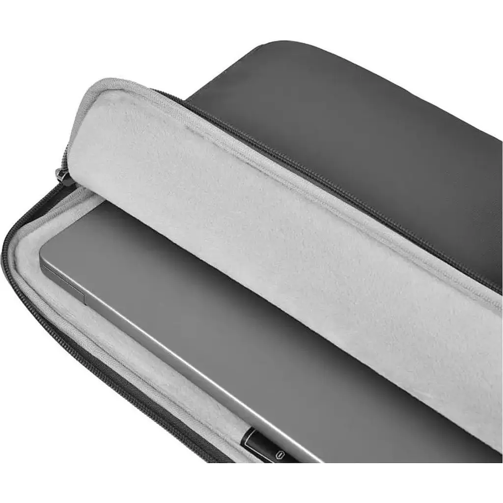 Сумка для ноутбука WiWU Minimalist Laptop Sleeve 15.6`/16` Grey (6936686411400) [160142] - фото 3