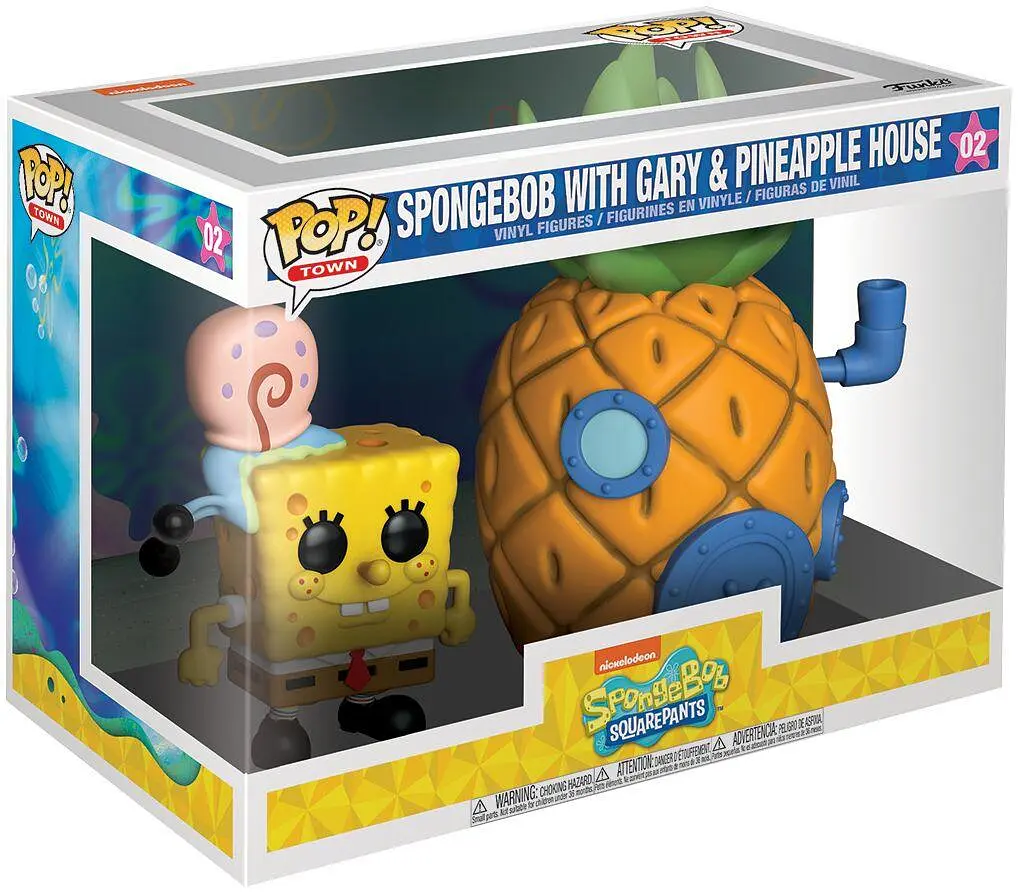 Фигурка Funko Pop SpongeBob SquarePants Губка Боб Квадратные Штаны с Ананасом 10см cartoon SB02 - фото 3