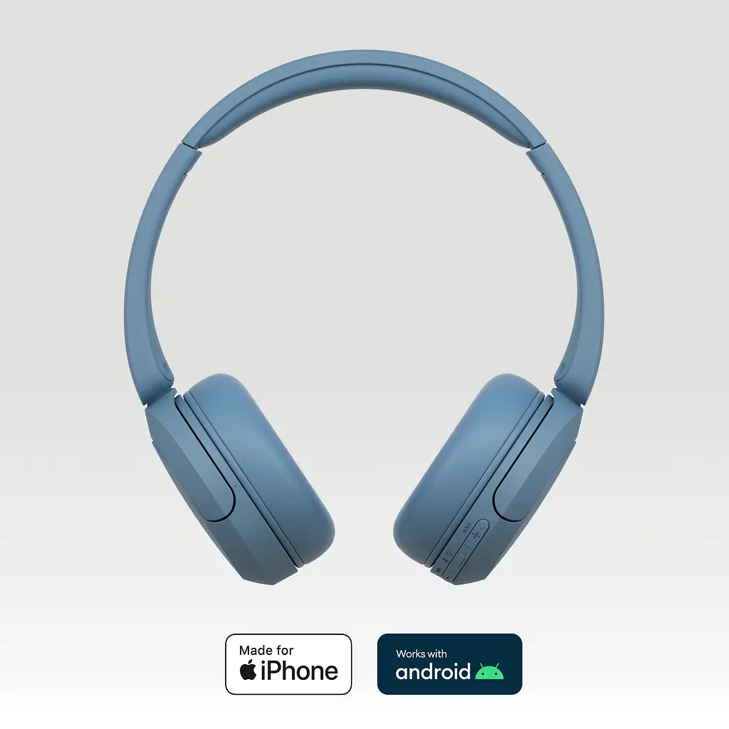 Наушники Sony On-ear WH-CH520 BT 5.2 SBC AAC Wireless Mic Синий (WHCH520L.CE7) - фото 3