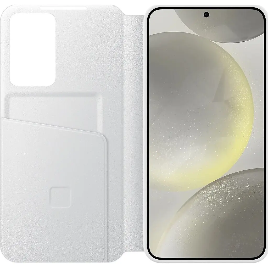 Оригинальный чехол-книжка Smart View Wallet Caseдля Galaxy S24 Plus White (S926) EF-ZS926CWEGWW - фото 8