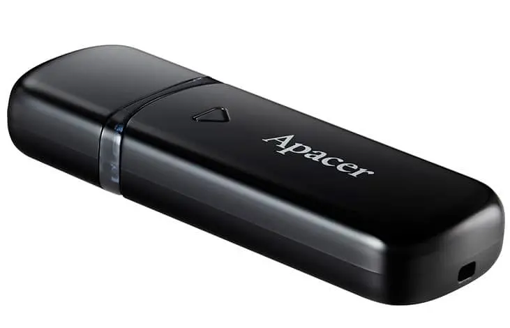 Флеш-накопитель Apacer USB3.0 64GB AH355 Black (AP64GAH355B-1) - фото 2