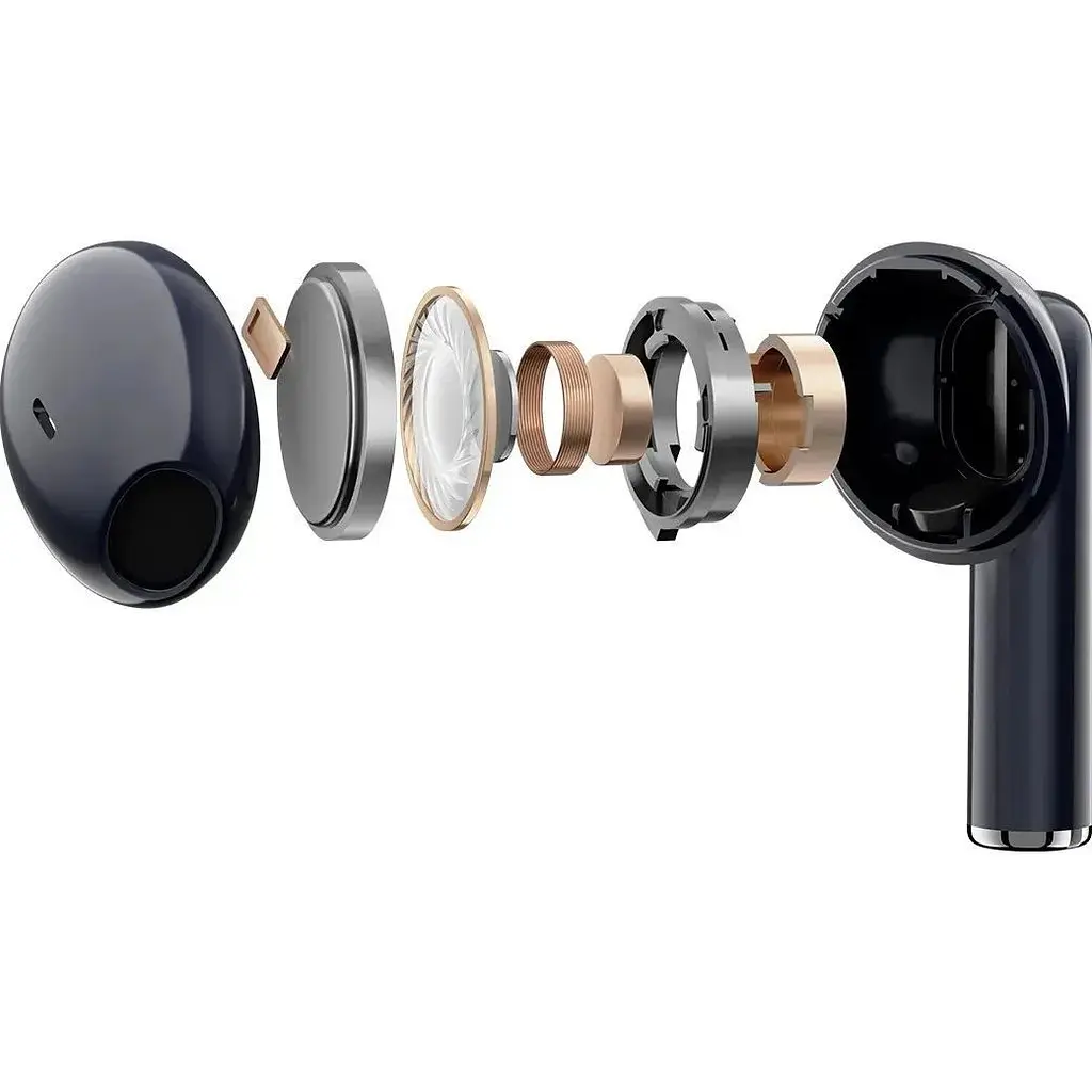 Наушники беспроводные Xiaomi Haylou X1 Plus TWS синие - фото 5