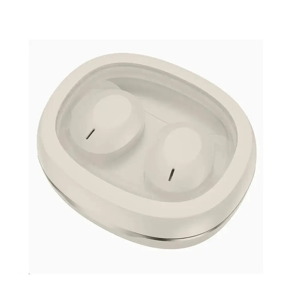 Бездротові навушники Hoco EQ3 Smart true wireless BT headset Milky білі (6931474798572) - фото 2