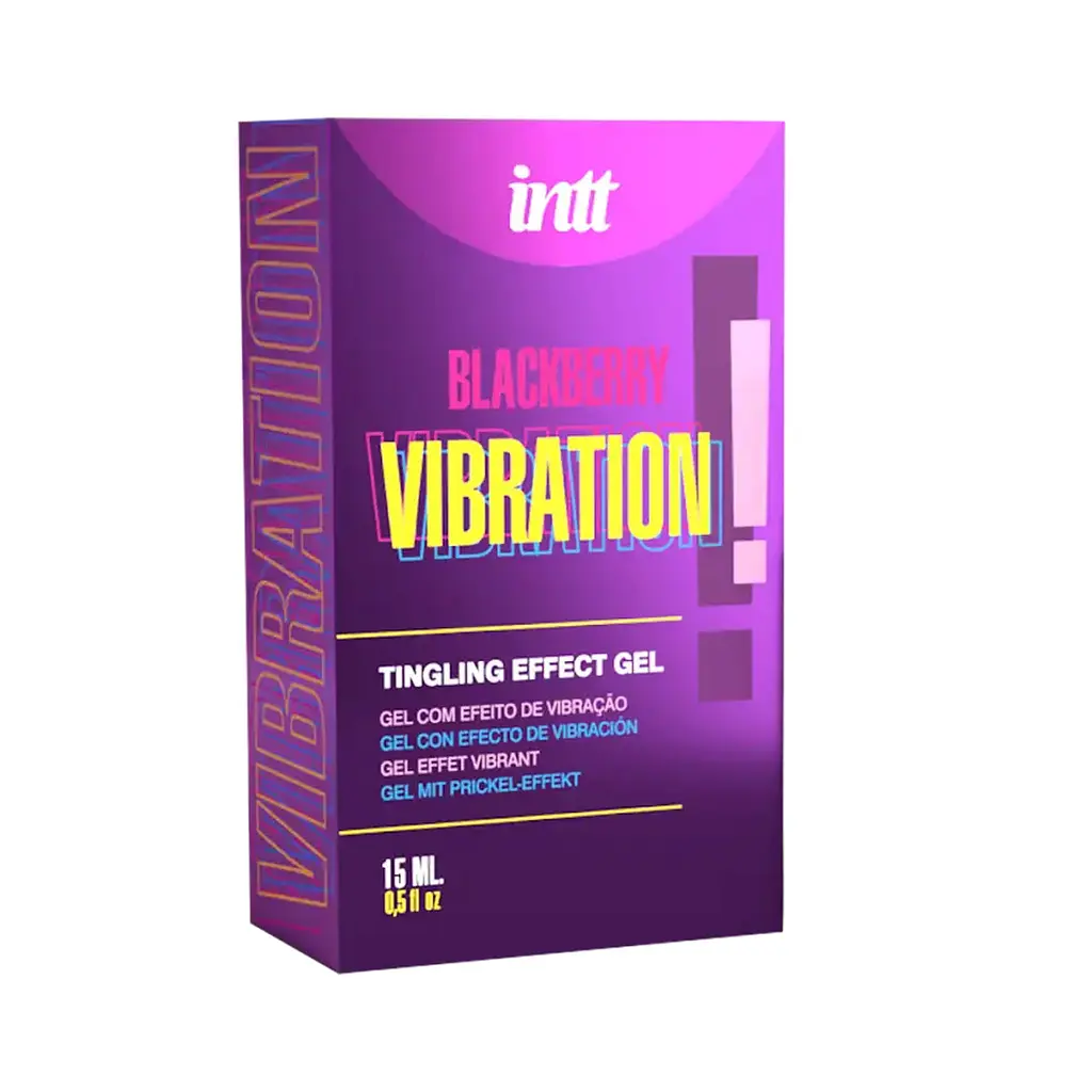 Рідкий вібратор - Intt Vibration! Blackberry, 15 мл - фото 3