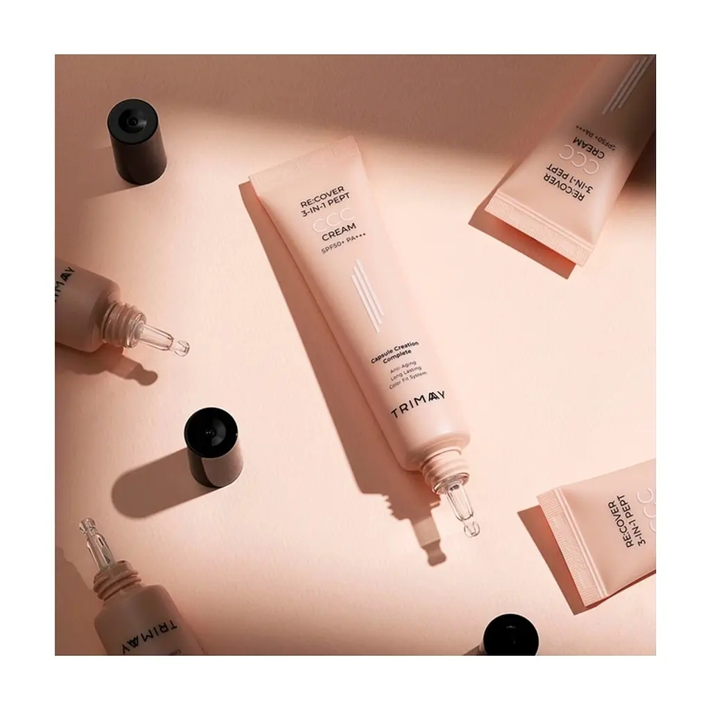 CC-крем Trimay Recover 3-in-1 Pept CCC Cream SPF50+PA+++ Medium (8809822541133) - фото 3