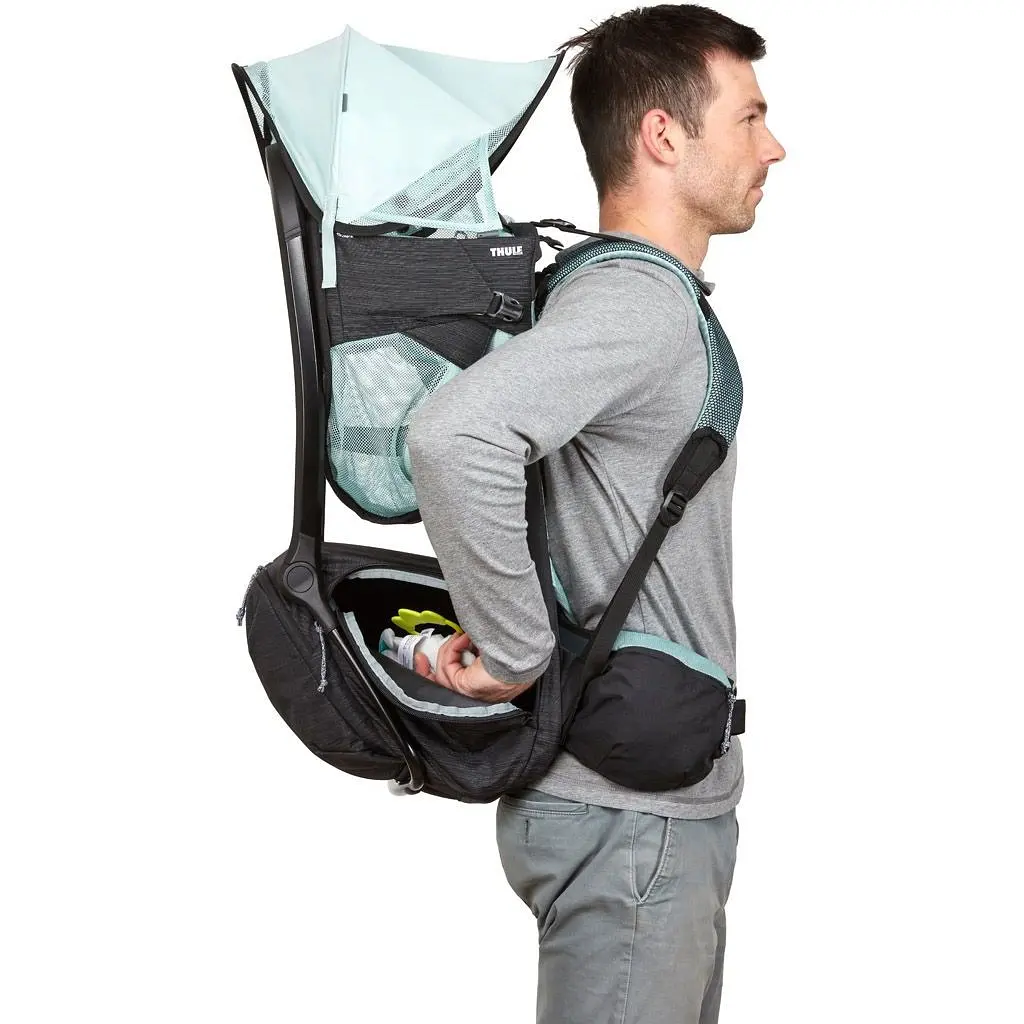 Рюкзак-переноска Thule Sapling Child Carrier (Black) (TH 3204538) - фото 14