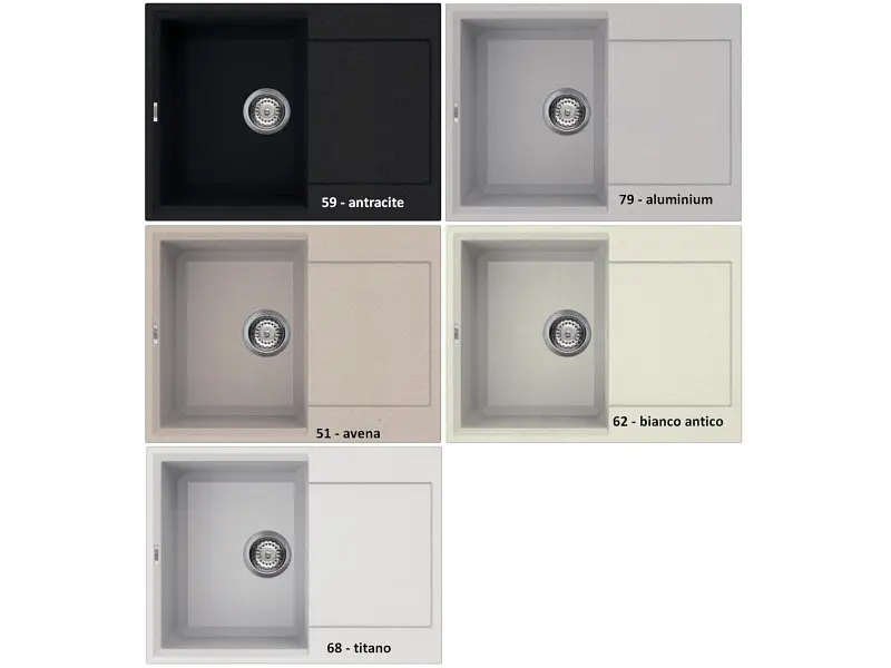 Кухонна мийка Elleci Easy 135 Full Black Nero 40 - фото 3